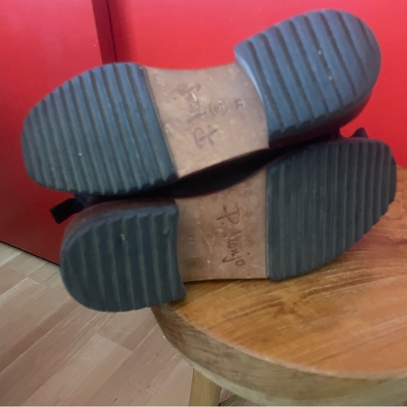 P. Monjo black suede square toe zip booties, Sz 39 EU Sz 8.5-9 US Pep Monjo Lola - Picture 7 of 10